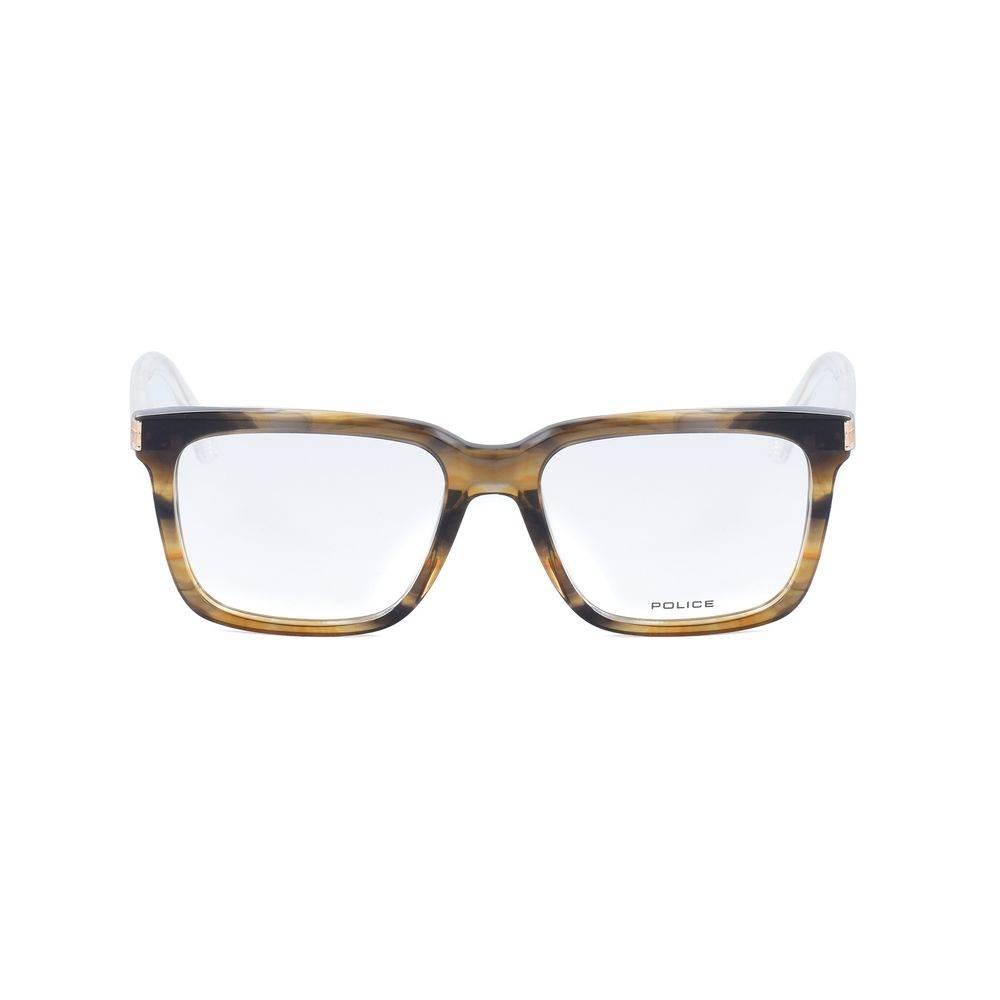 Police Green Plastic Frames - Hilstor
