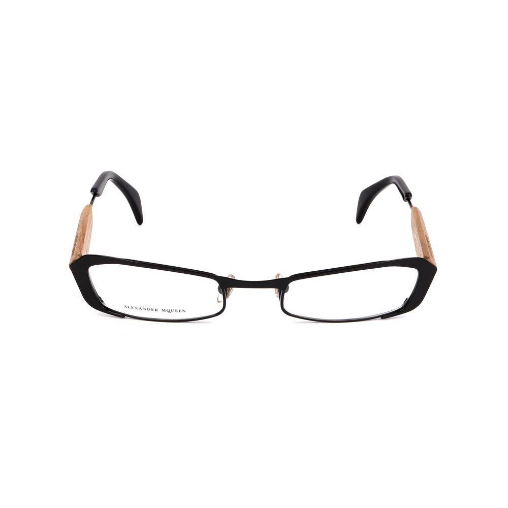 Alexander McQueen Black Metal Frames - Hilstor
