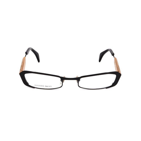 Alexander McQueen Black Metal Frames - Hilstor