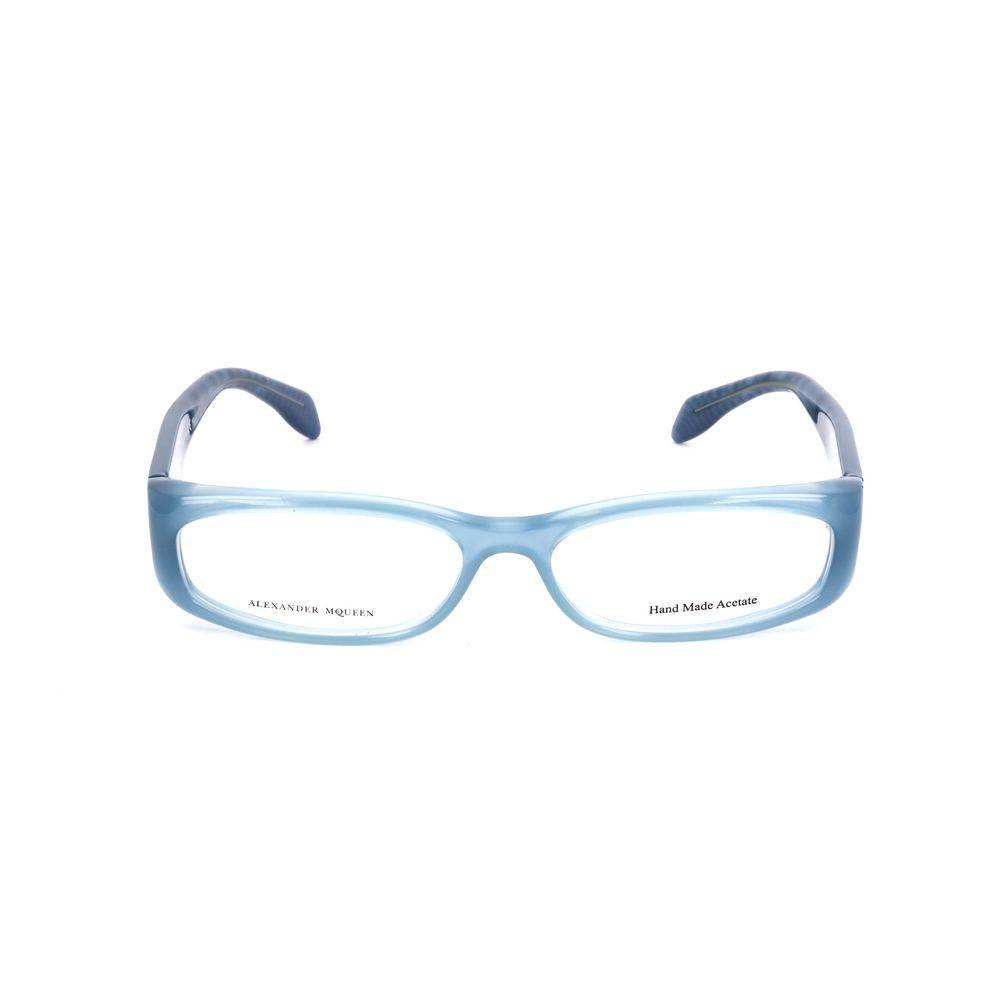 Alexander McQueen Blue Acetate Frames - Hilstor