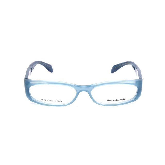 Alexander McQueen Blue Acetate Frames - Hilstor
