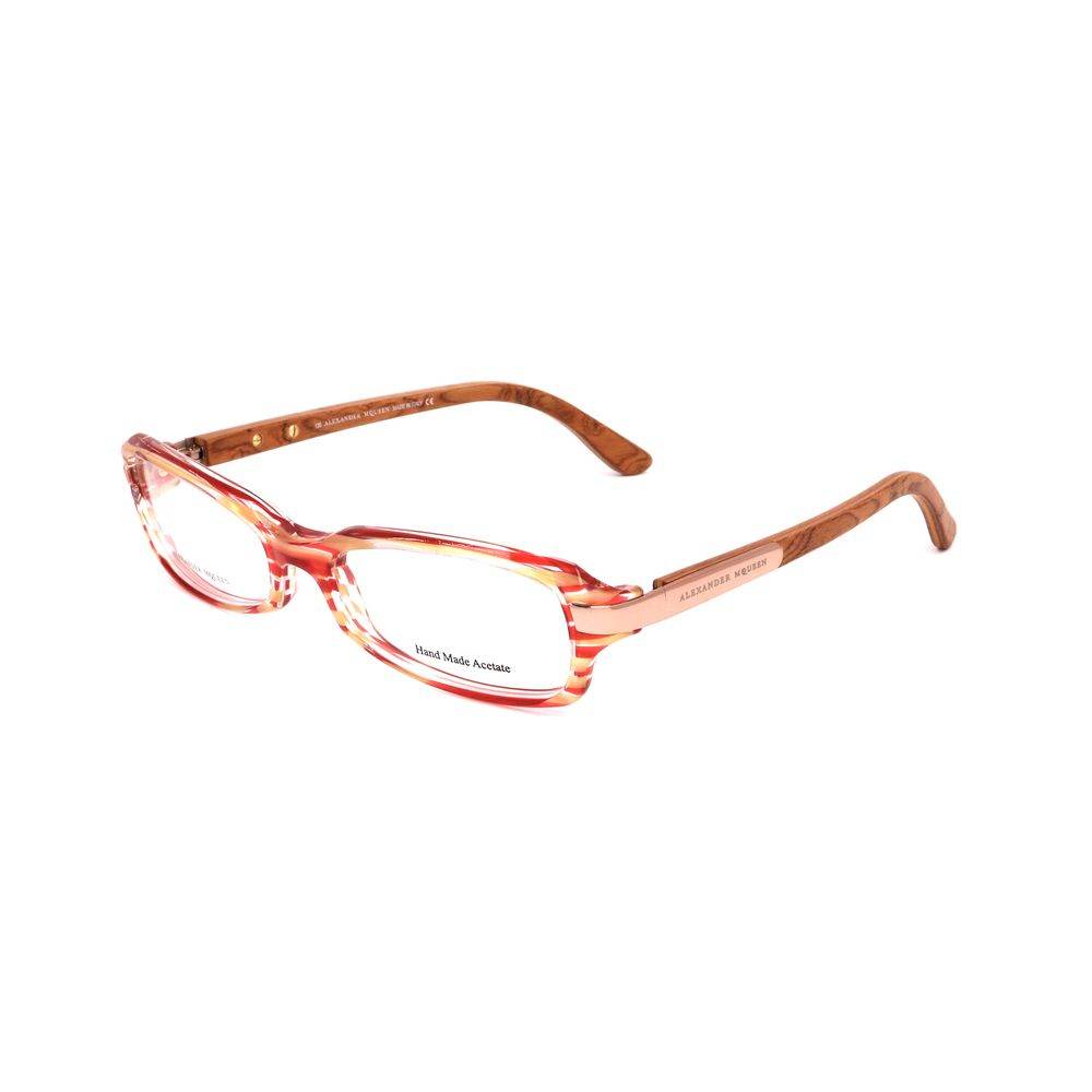 Alexander McQueen Red Acetate Frames - Hilstor