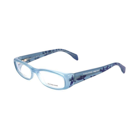 Alexander McQueen Blue Acetate Frames - Hilstor