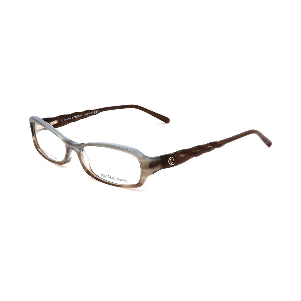 Alexander McQueen Brown Acetate Frames - Hilstor