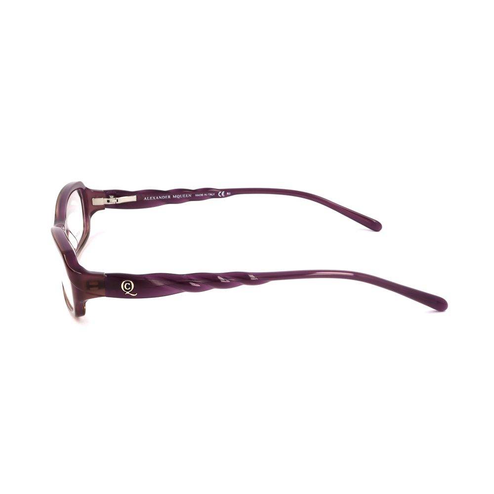 Alexander McQueen Purple Acetate Frames - Hilstor