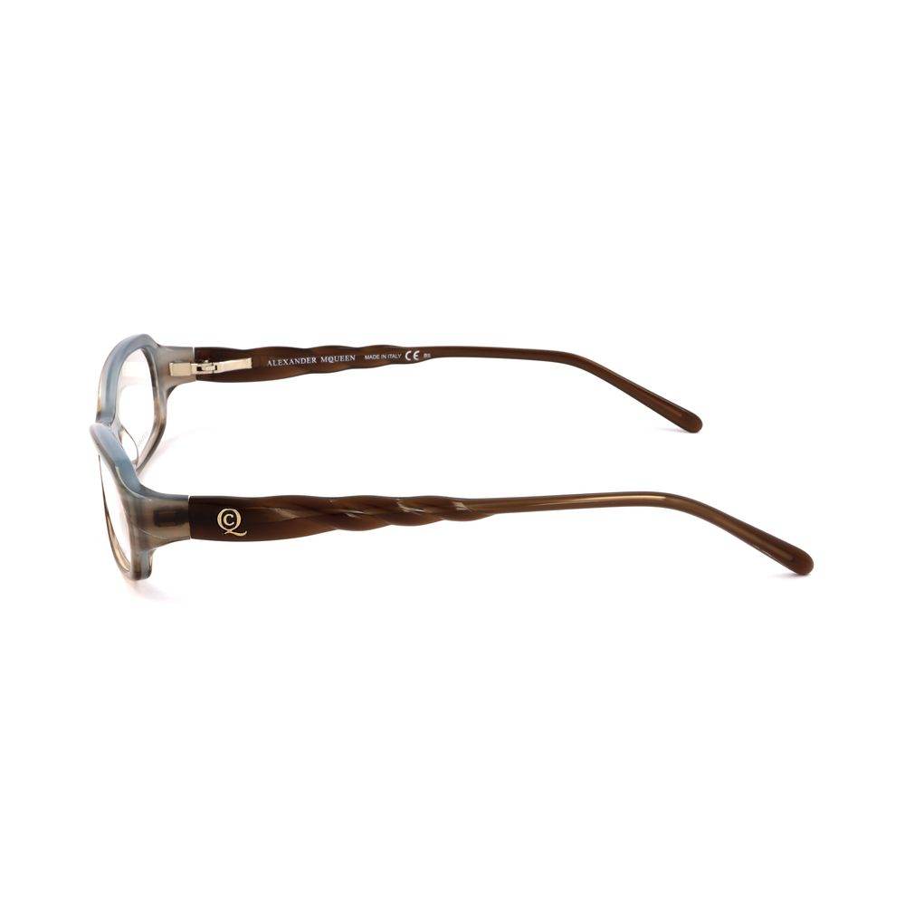 Alexander McQueen Brown Acetate Frames - Hilstor
