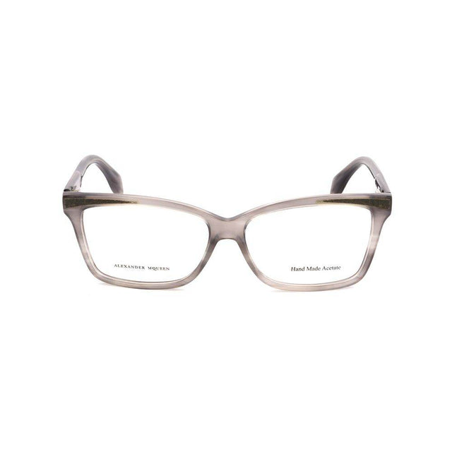 Alexander McQueen Gray Acetate Frames - Hilstor