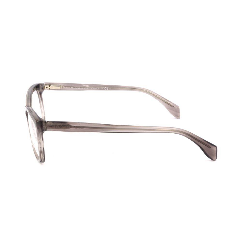Alexander McQueen Gray Acetate Frames - Hilstor