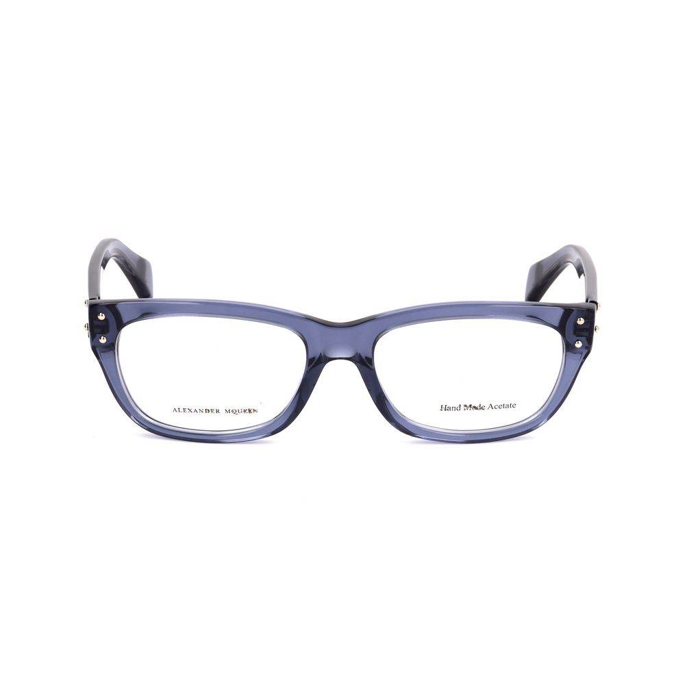 Alexander McQueen Blue Acetate Frames - Hilstor