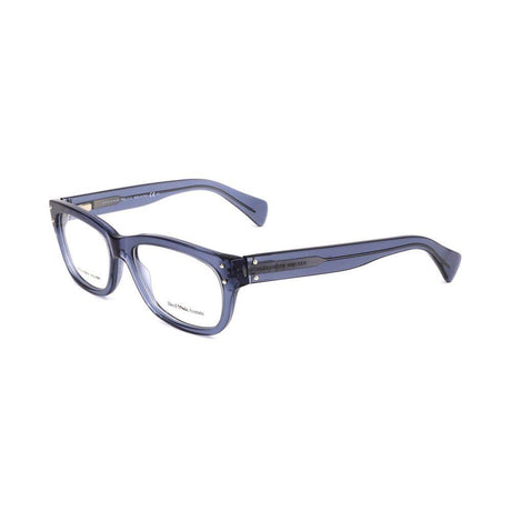 Alexander McQueen Blue Acetate Frames - Hilstor