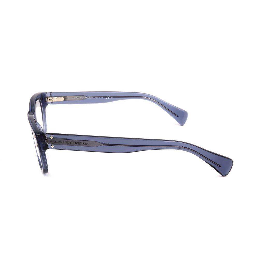 Alexander McQueen Blue Acetate Frames - Hilstor