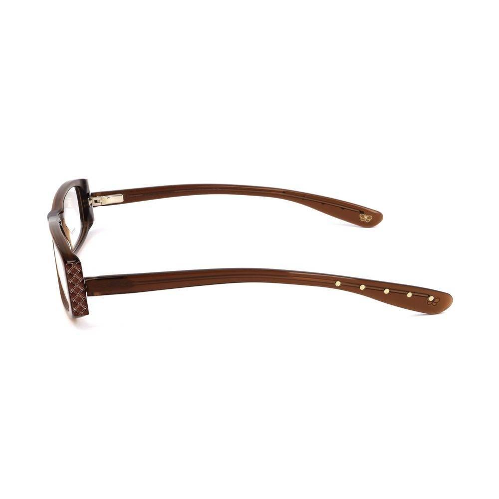 Bottega Veneta Brown Acetate Frames - Hilstor