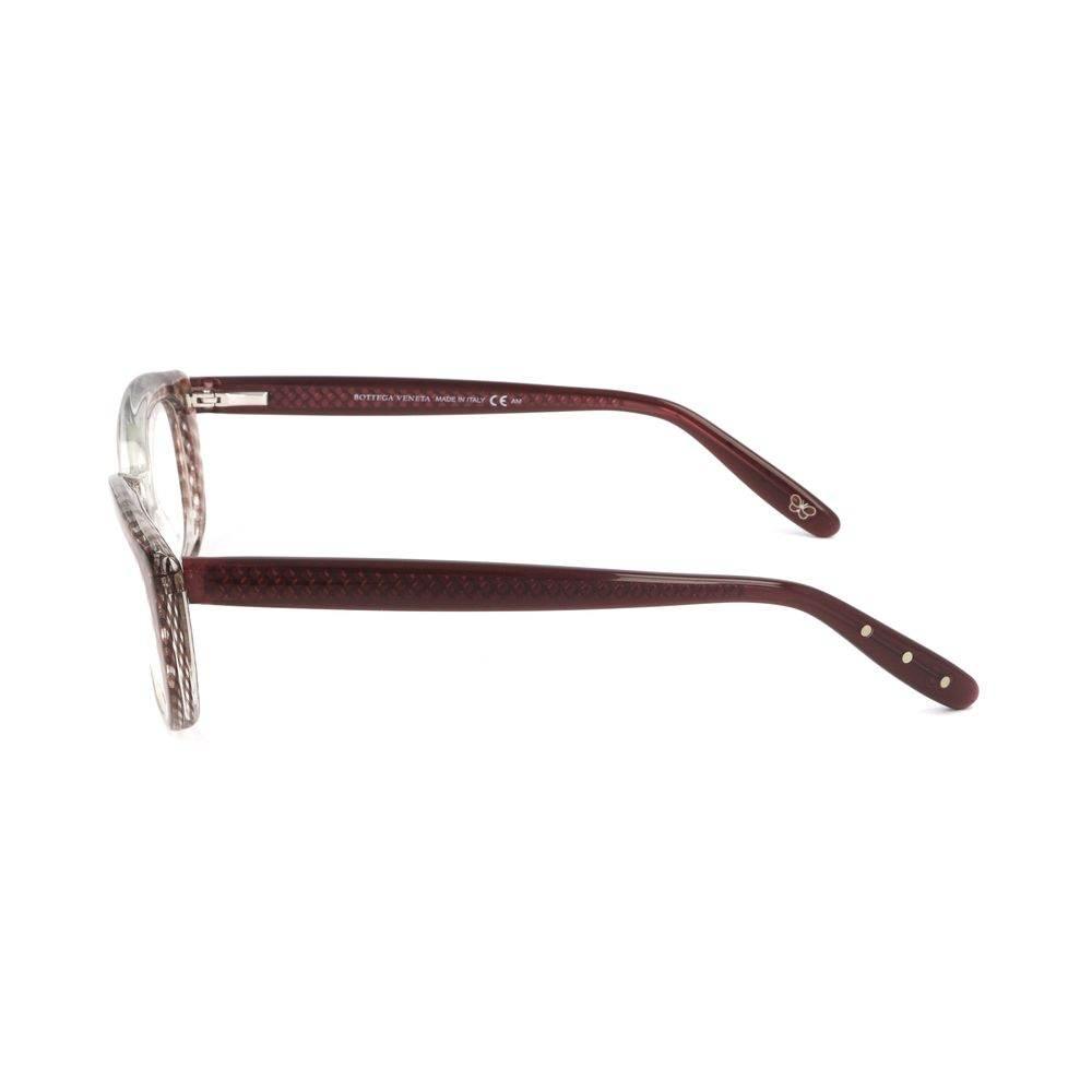 Bottega Veneta Burgundy Acetate Frames - Hilstor