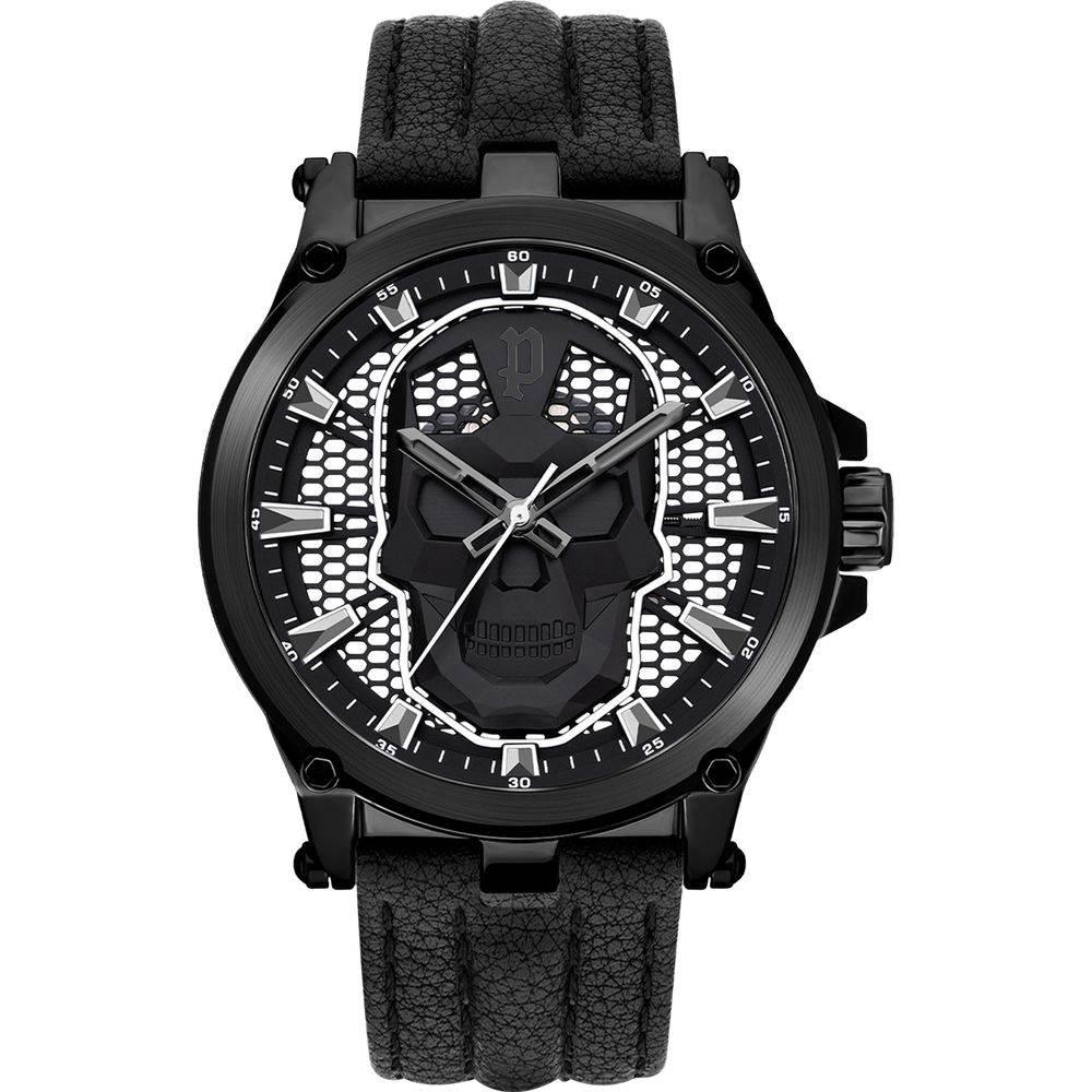 Police Black Leather Watch - Hilstor