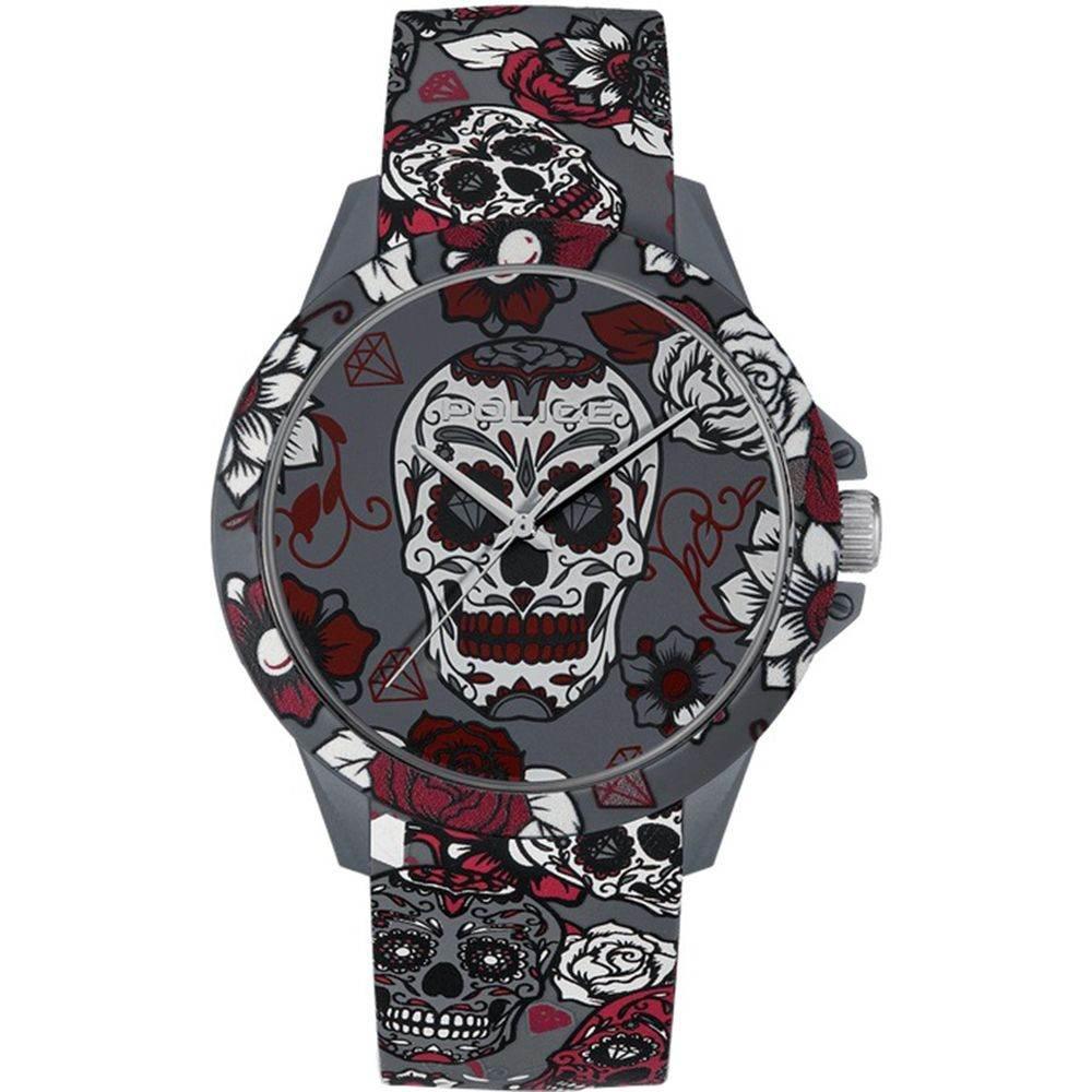 Police Gray Silicone Watch - Hilstor