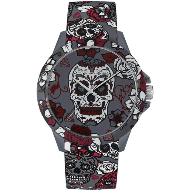 Police Gray Silicone Watch - Hilstor