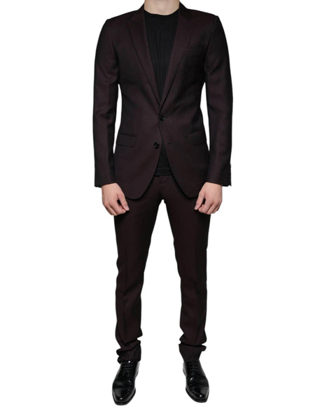 Dolce & Gabbana Indigo MARTINI Formal 2 Piece Suit - Hilstor