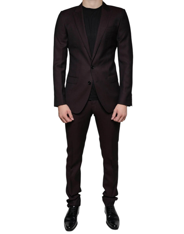 Dolce & Gabbana Indigo MARTINI Formal 2 Piece Suit - Hilstor