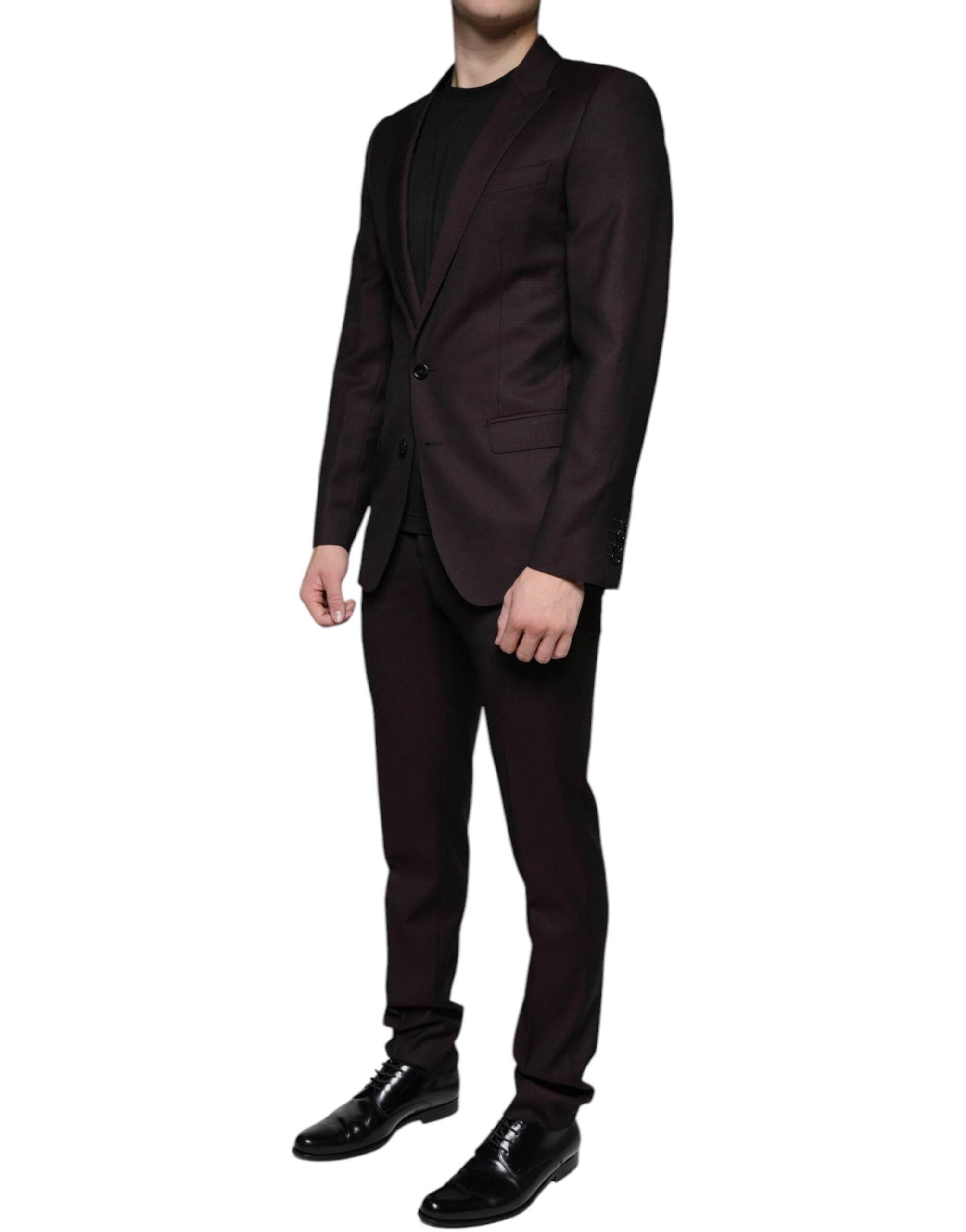 Dolce & Gabbana Indigo MARTINI Formal 2 Piece Suit - Hilstor