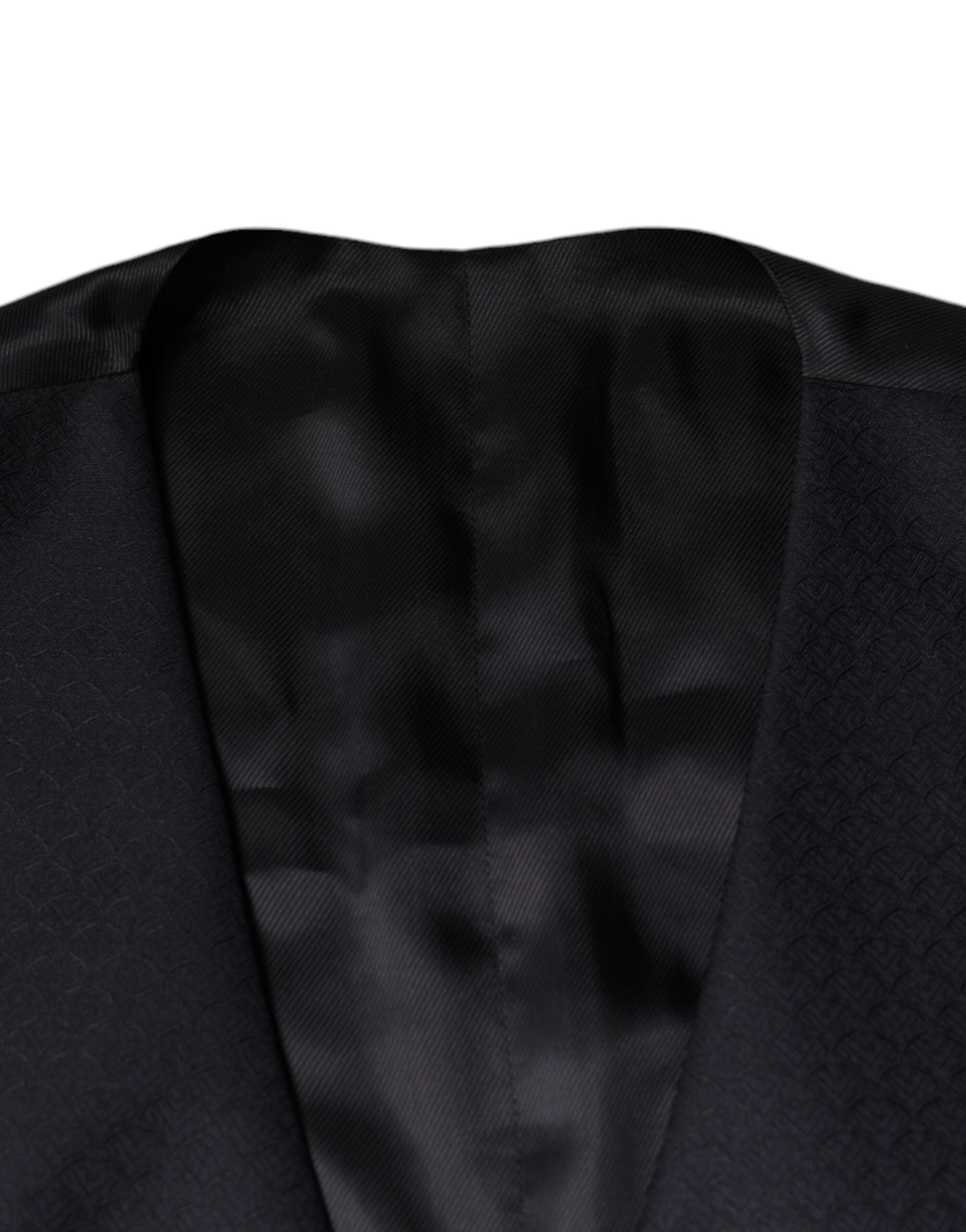 Dolce &amp; Gabbana sort uld vest kjole formel vest