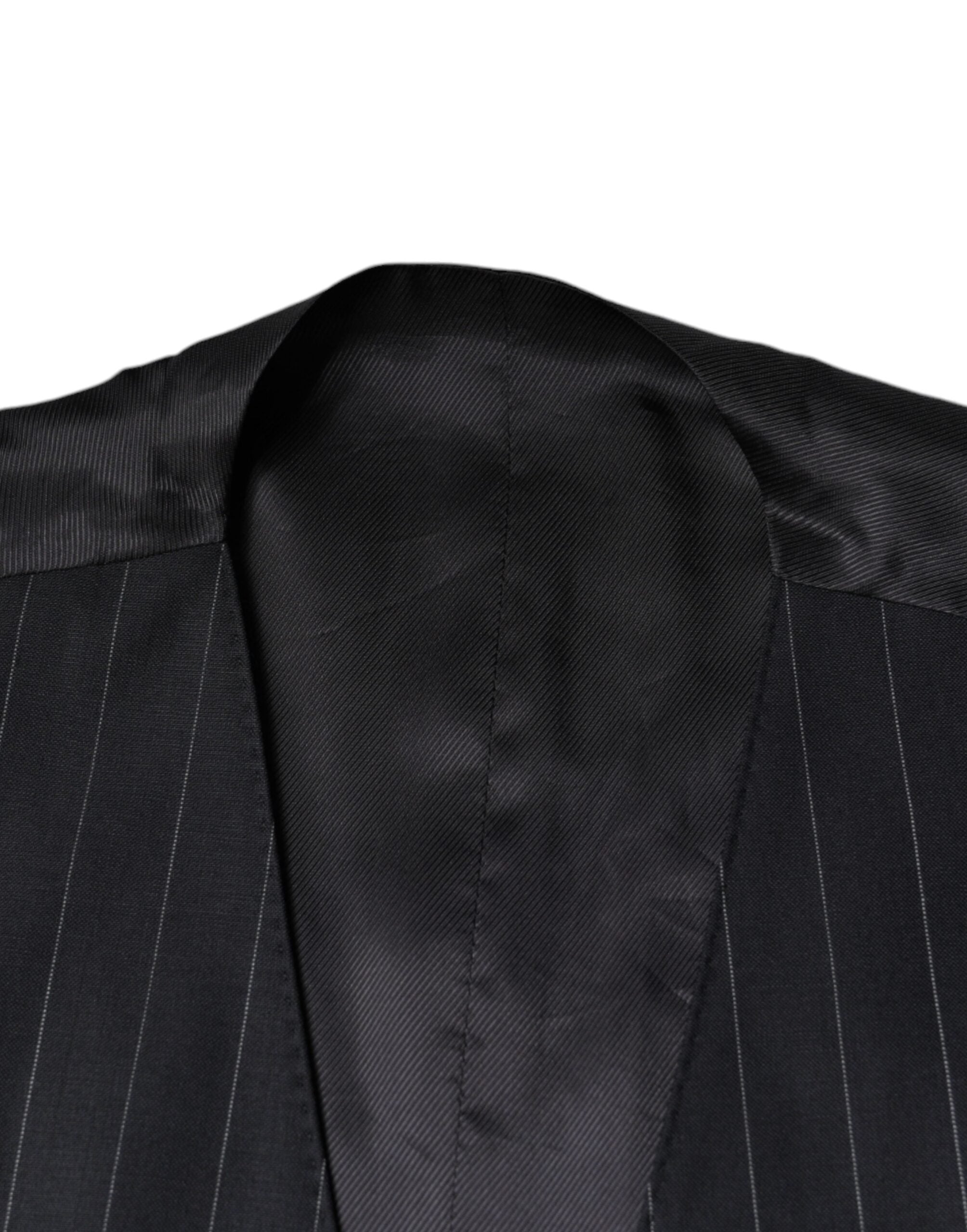 Dolce &amp; Gabbana sort læder vest kjole formel vest