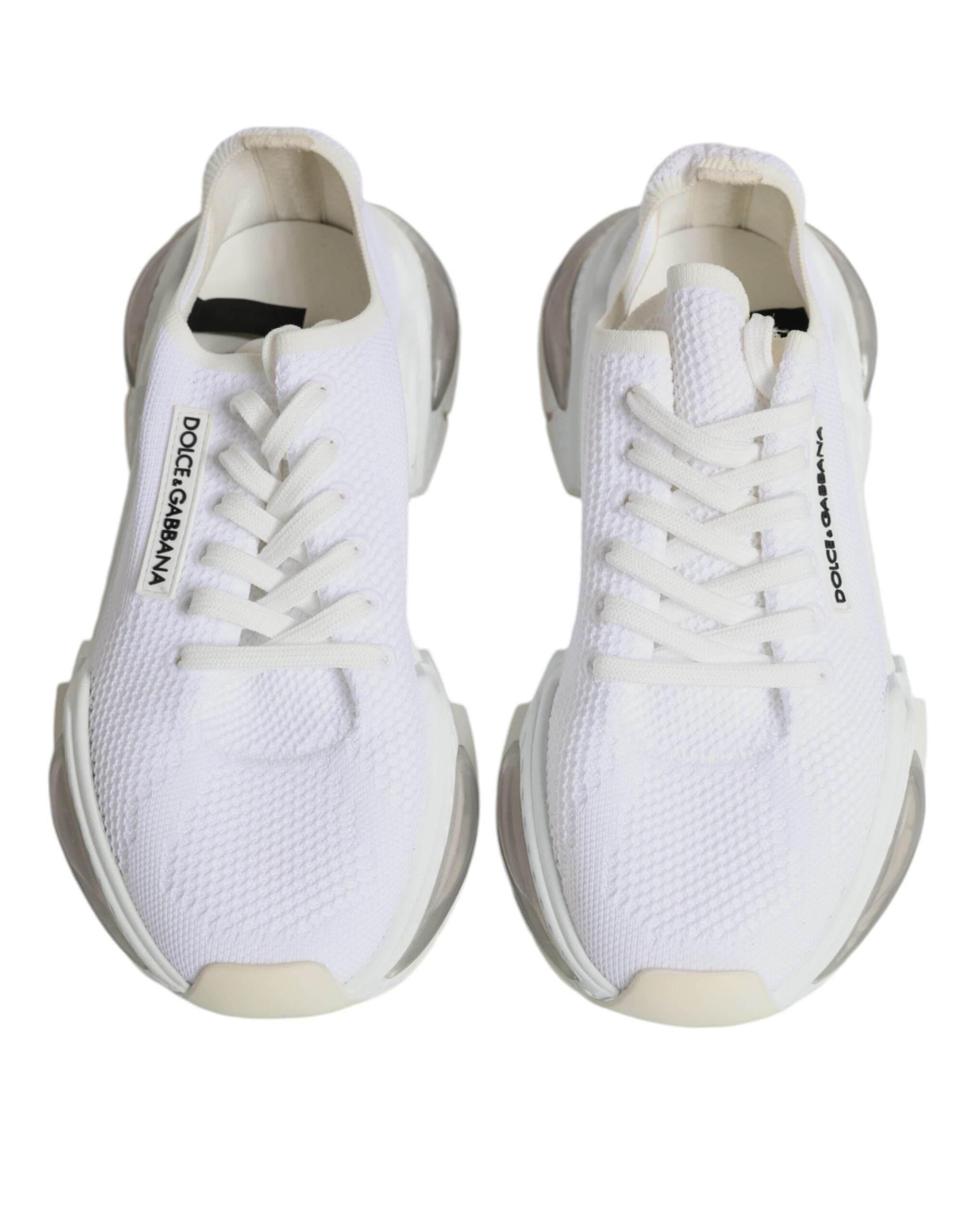 Dolce & Gabbana White Airmaster Low Top Men Sneakers Shoes - Hilstor