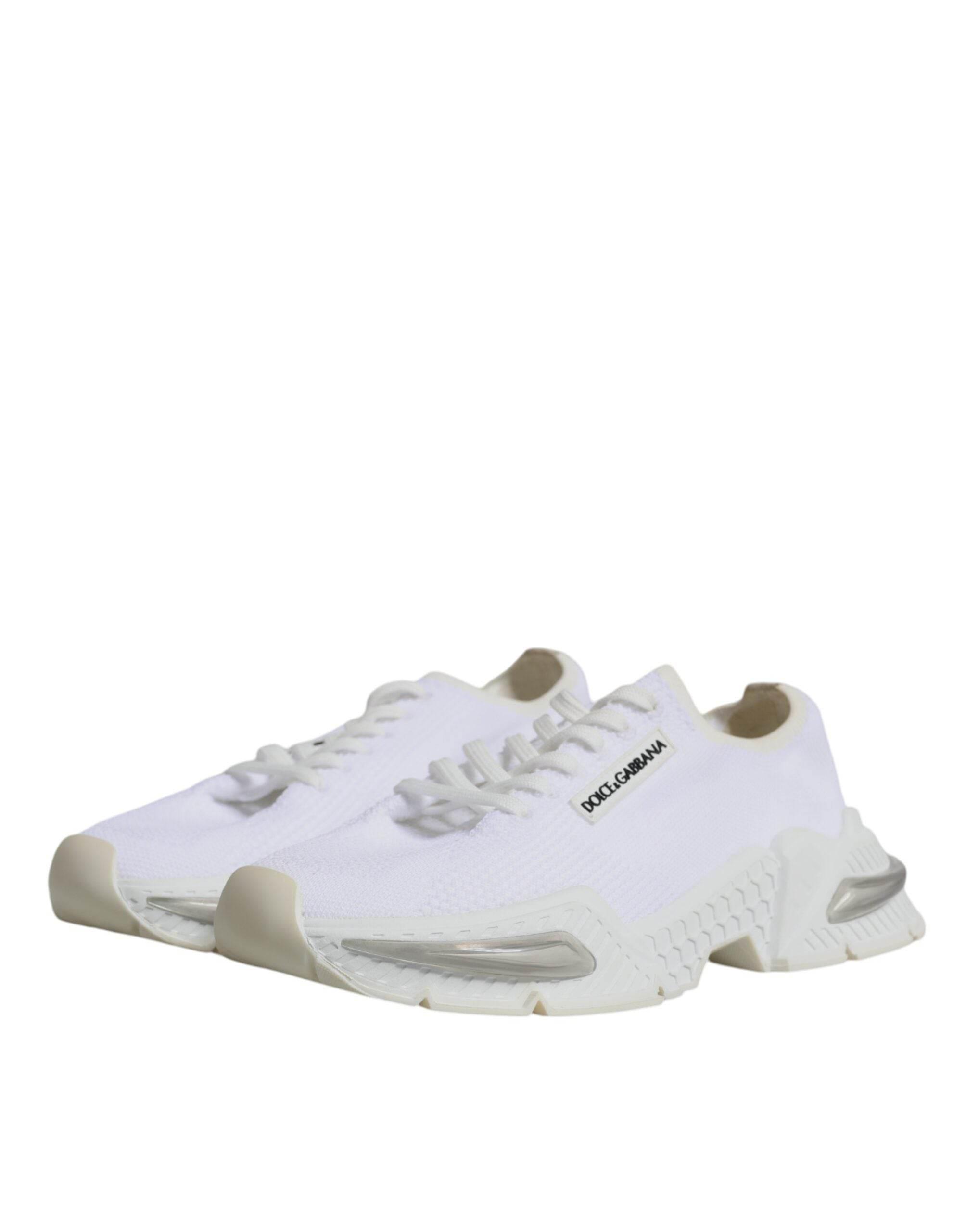 Dolce & Gabbana White Airmaster Low Top Men Sneakers Shoes - Hilstor