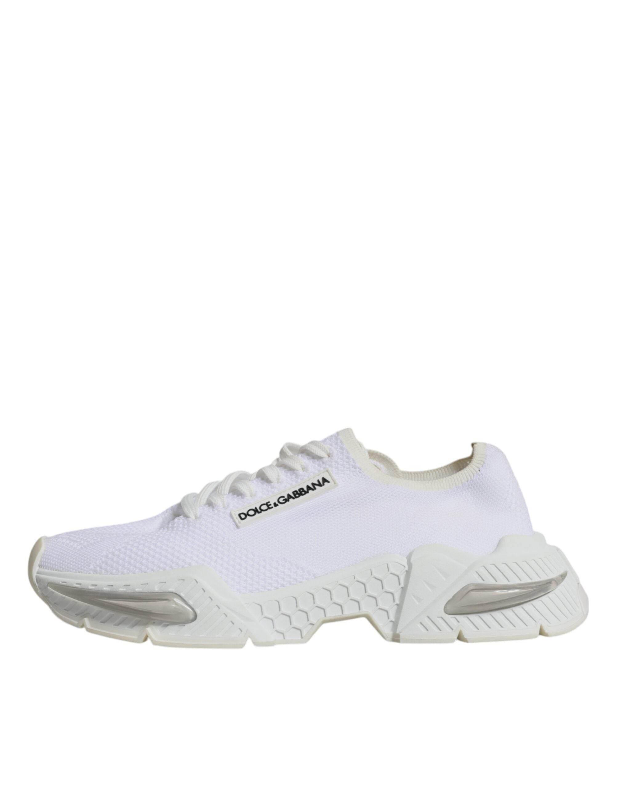 Dolce & Gabbana White Airmaster Low Top Men Sneakers Shoes - Hilstor