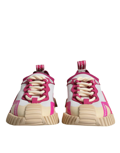 Dolce & Gabbana Multicolor NS1 Lace Up Low Top Sneaker Shoes - Hilstor