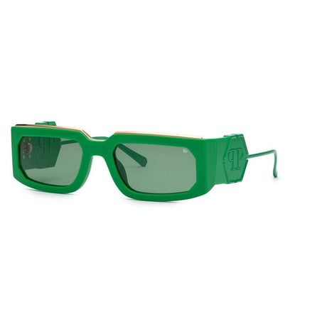 Philipp Plein Green Acetate Sunglasses - Hilstor