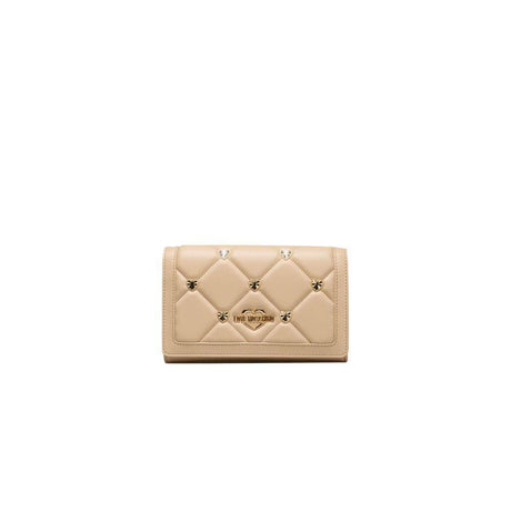 Love Moschino Beige Polyethylene Women Crossbody - Hilstor