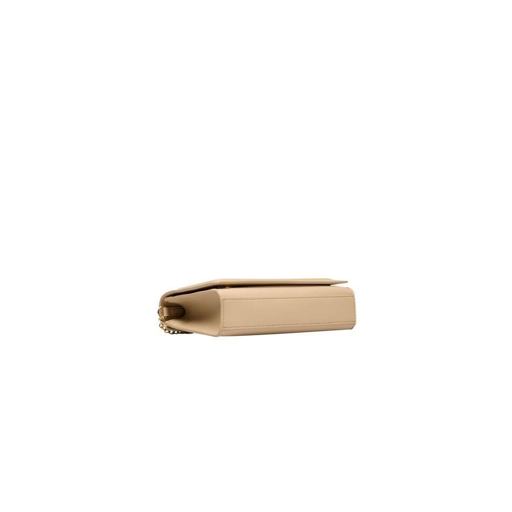 Love Moschino Beige Polyethylene Women Crossbody - Hilstor