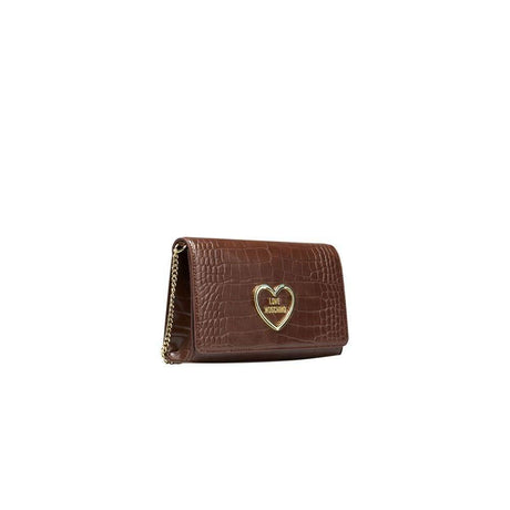 Love Moschino Brown Polyethylene Women Crossbody Bag - Hilstor