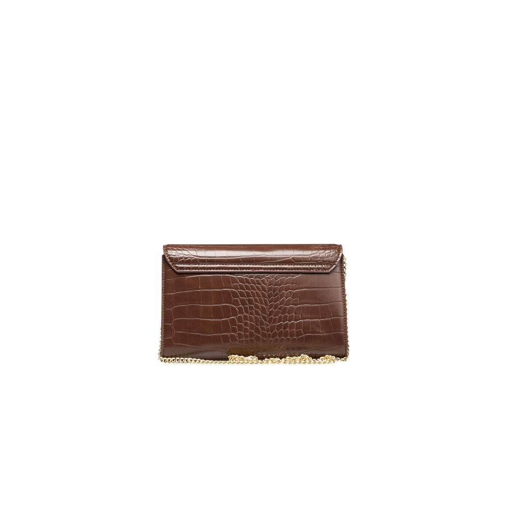 Love Moschino Brown Polyethylene Women Crossbody Bag - Hilstor