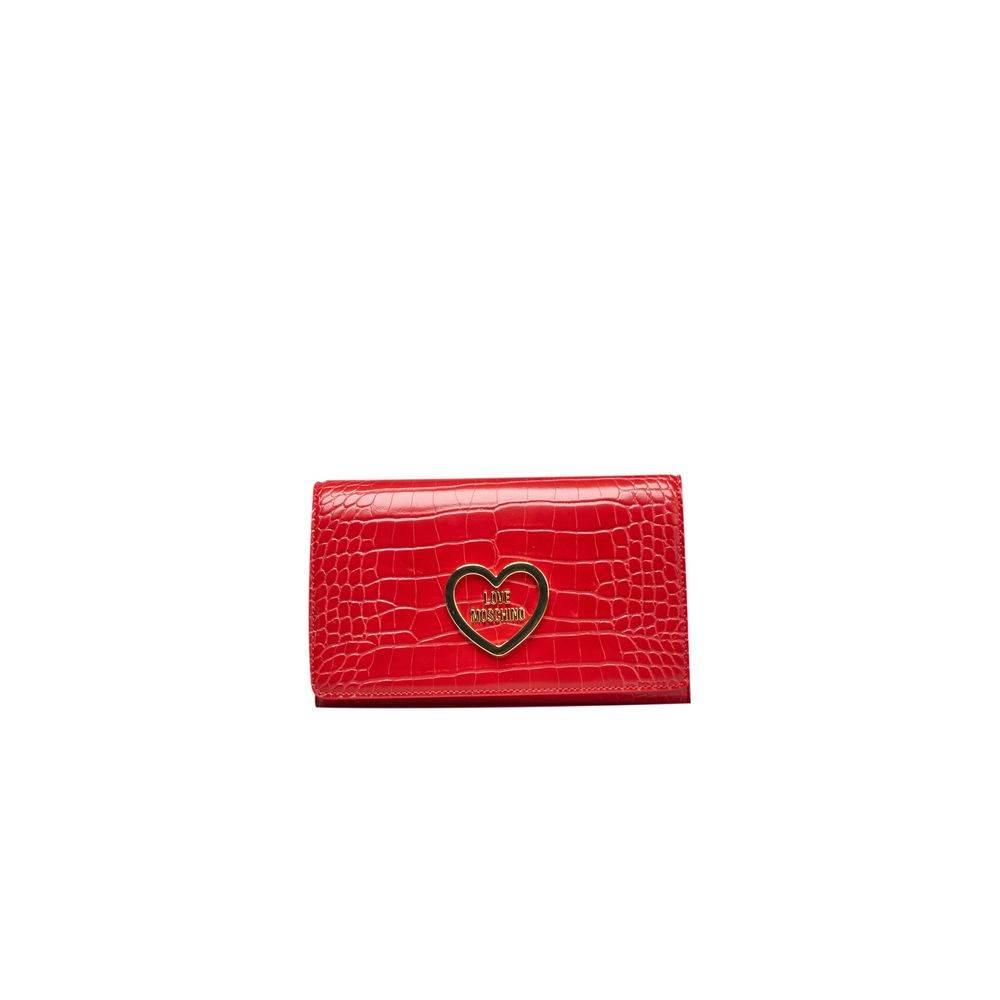 Love Moschino Red Polyethylene Women Crossbody Bag - Hilstor