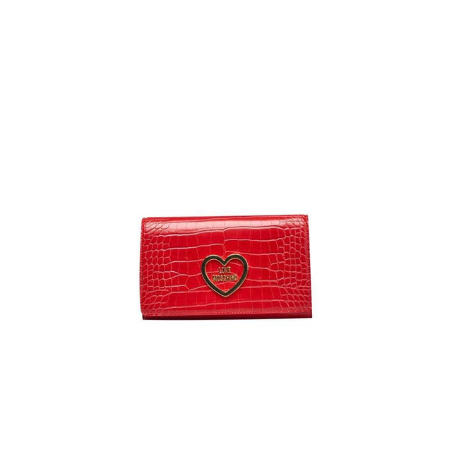 Love Moschino Red Polyethylene Women Crossbody Bag - Hilstor