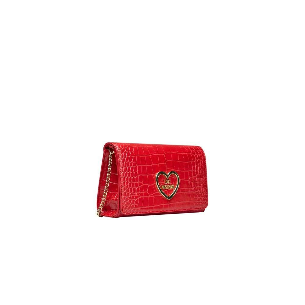 Love Moschino Red Polyethylene Women Crossbody Bag - Hilstor
