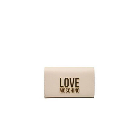 Love Moschino Beige Polyethylene Women Crossbody Bag - Hilstor