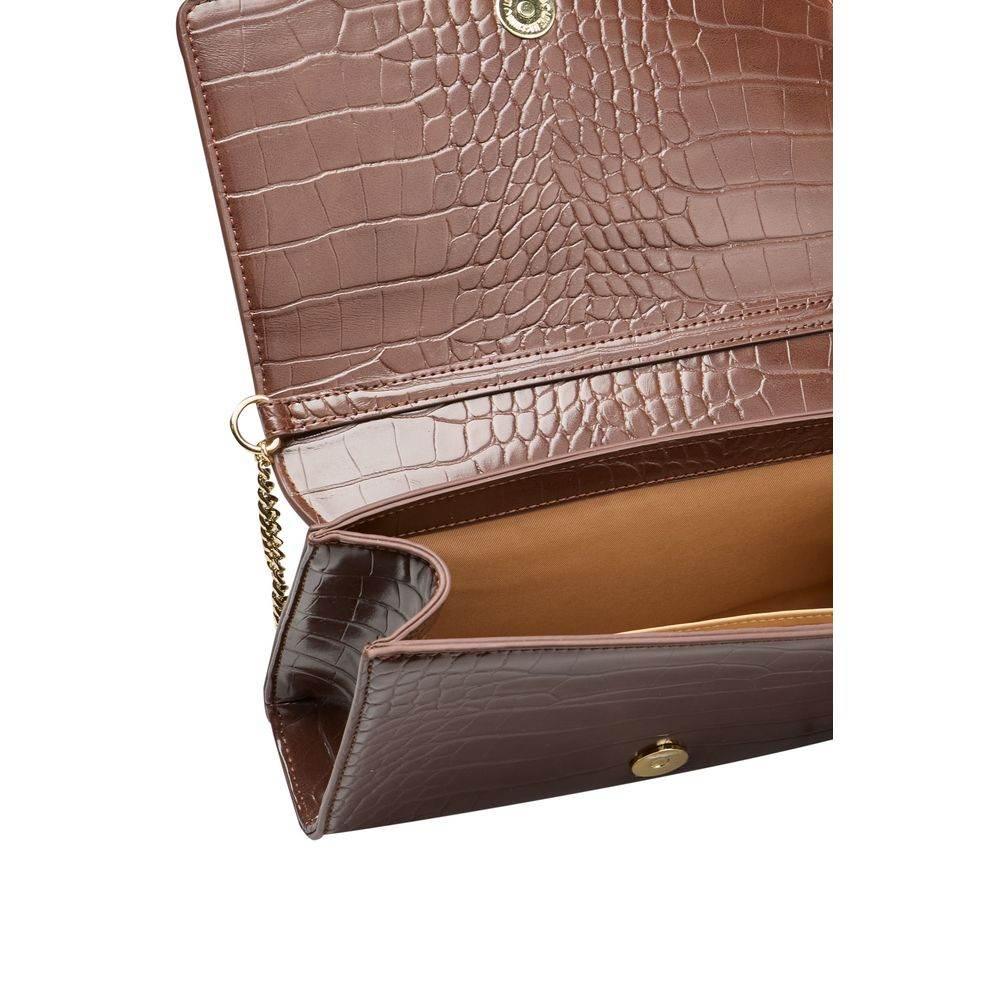 Love Moschino Brown Polyethylene Women Crossbody Bag - Hilstor