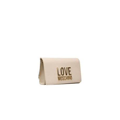 Love Moschino Beige Polyethylene Women Crossbody Bag - Hilstor