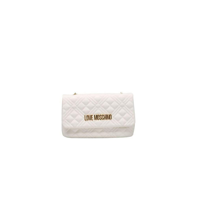 Love Moschino White Polyethylene Women Crossbody Bag - Hilstor