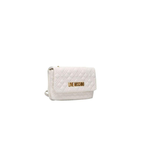 Love Moschino White Polyethylene Women Crossbody Bag - Hilstor