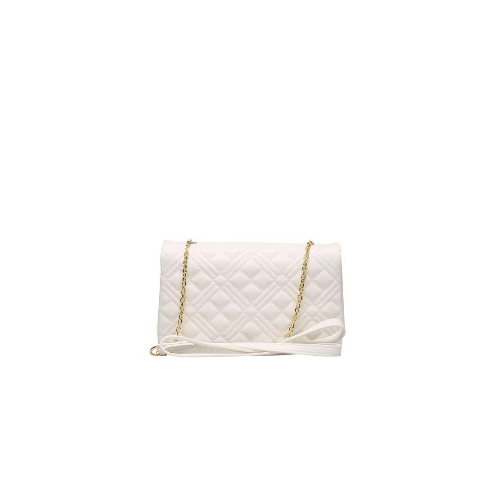 Love Moschino White Polyethylene Women Crossbody Bag - Hilstor