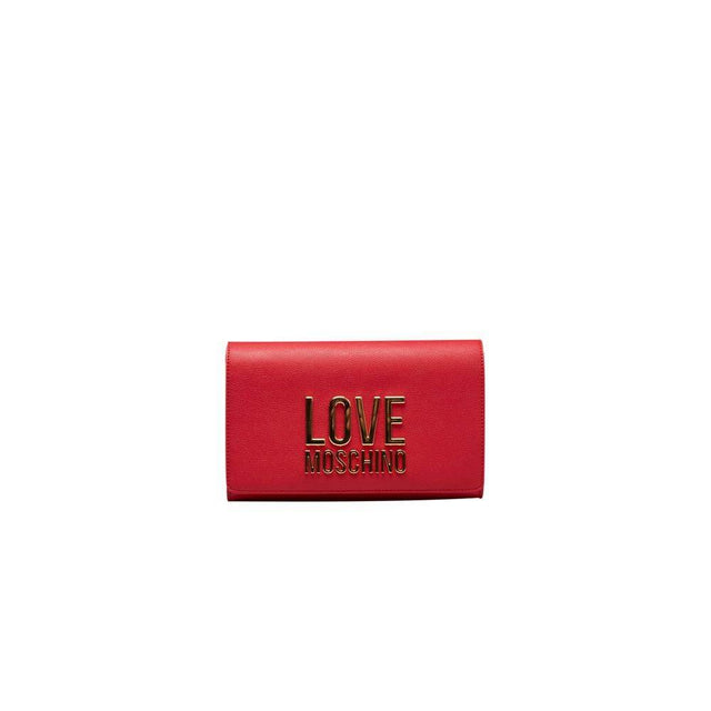 Love Moschino Red Polyethylene Women Crossbody Bag - Hilstor
