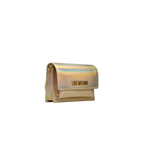 Love Moschino Gold Polyethylene Women Crossbody Bag - Hilstor