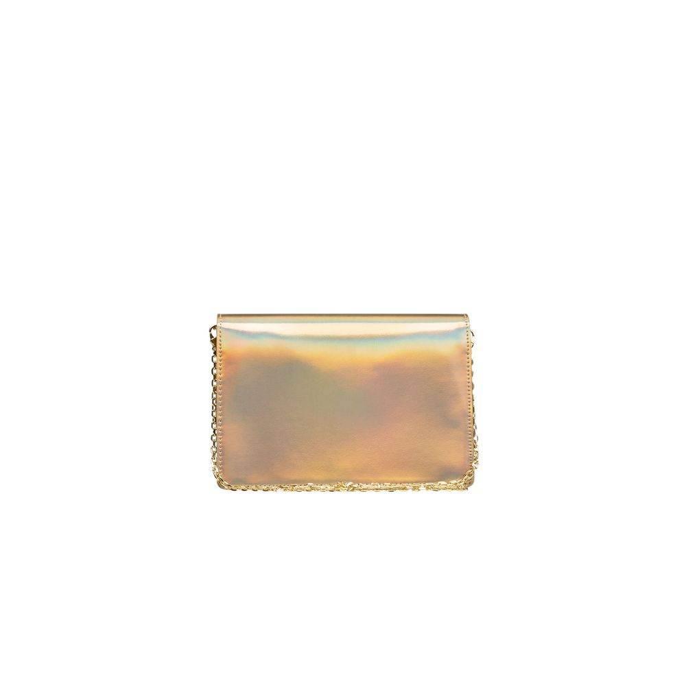 Love Moschino Gold Polyethylene Women Crossbody Bag - Hilstor