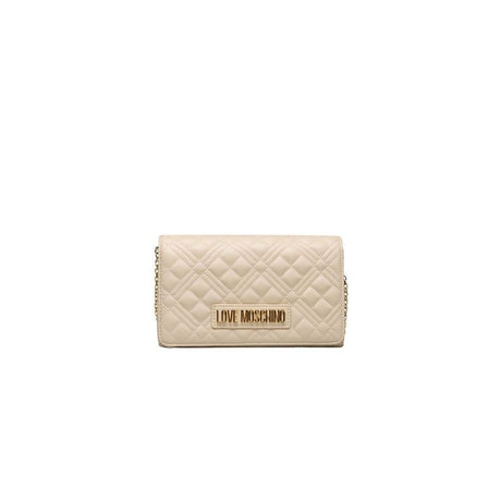 Love Moschino Beige Polyethylene Women Crossbody Bag - Hilstor