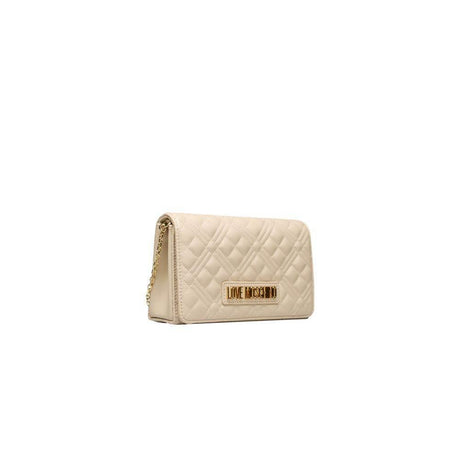 Love Moschino Beige Polyethylene Women Crossbody Bag - Hilstor