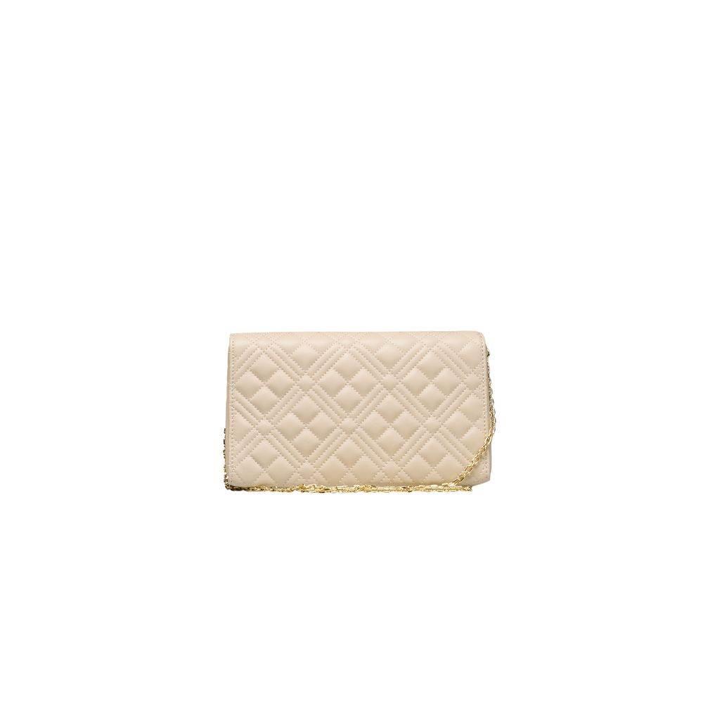 Love Moschino Beige Polyethylene Women Crossbody Bag - Hilstor