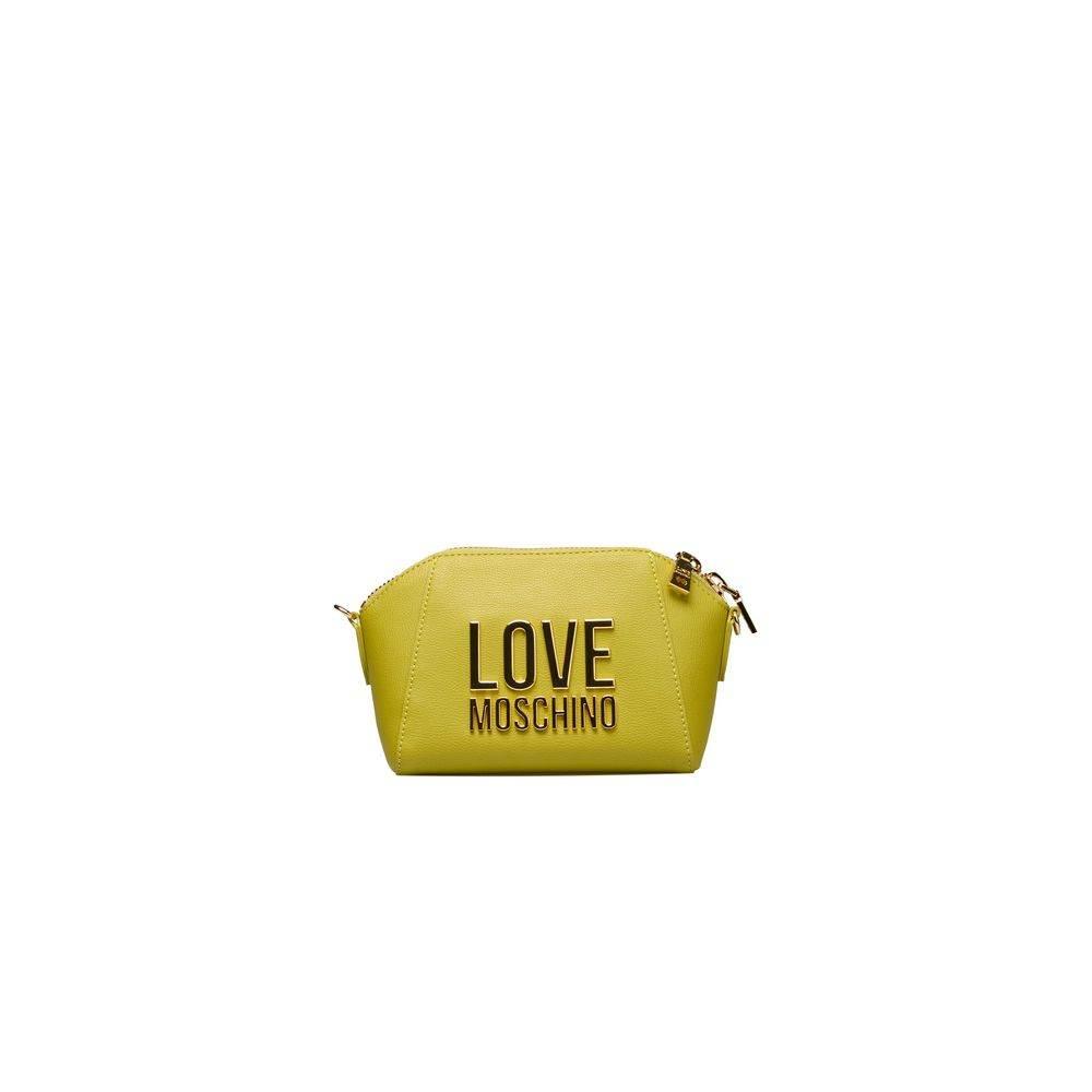 Love Moschino Yellow Polyethylene Women Crossbody Bag - Hilstor